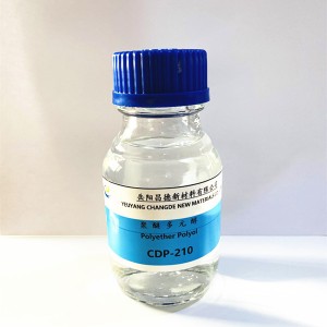CASE polyol 210 ya polyurethane elastomer, zomatira, zosindikizira, zokutira zopanda madzi ndi zida zopaka.