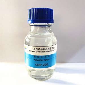 CASE polyol 220 ya polyurethane elastomer, zomatira, zosindikizira, zokutira zopanda madzi ndi zida zopaka.