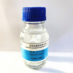 CASE polyol 240 ya polyurethane elastomer, zomatira, zosindikizira, zokutira zopanda madzi ndi zida zopaka.